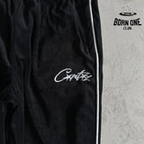 Conjunto Corteiz Veludo Preto