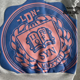 Conjunto Syna World College Logo Cinza/Rosa