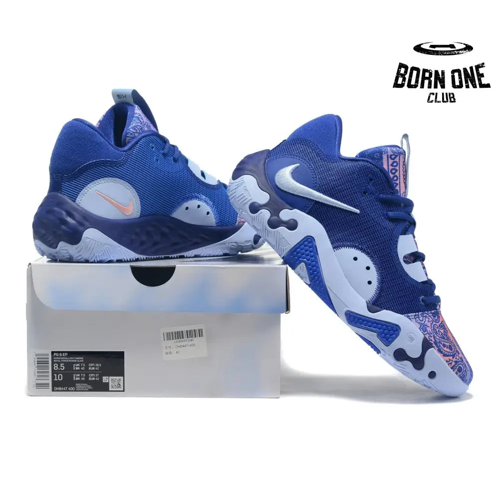 NIKE PG 6 x BLUE PAISLEY