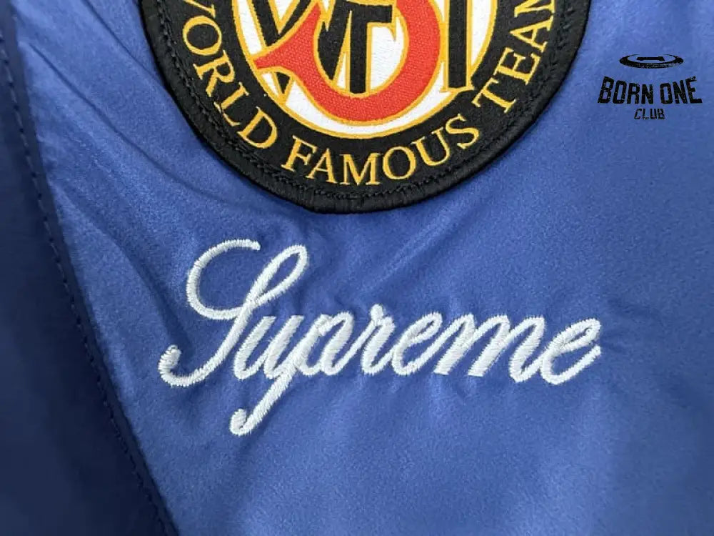 Conjunto Supreme x Umbro Gradient Track Navy