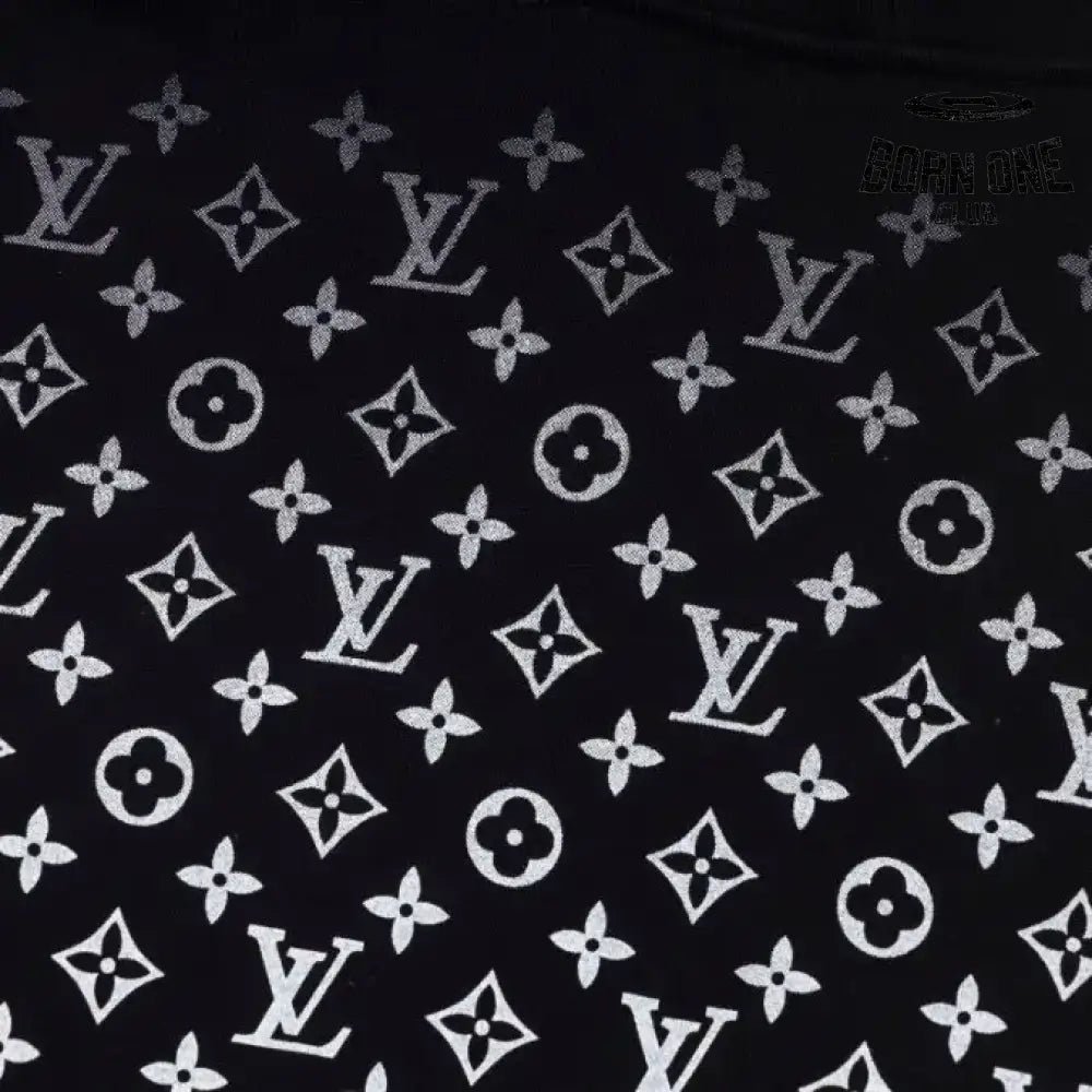Moletom Louis Vuitton LV Black Monogram Gradient