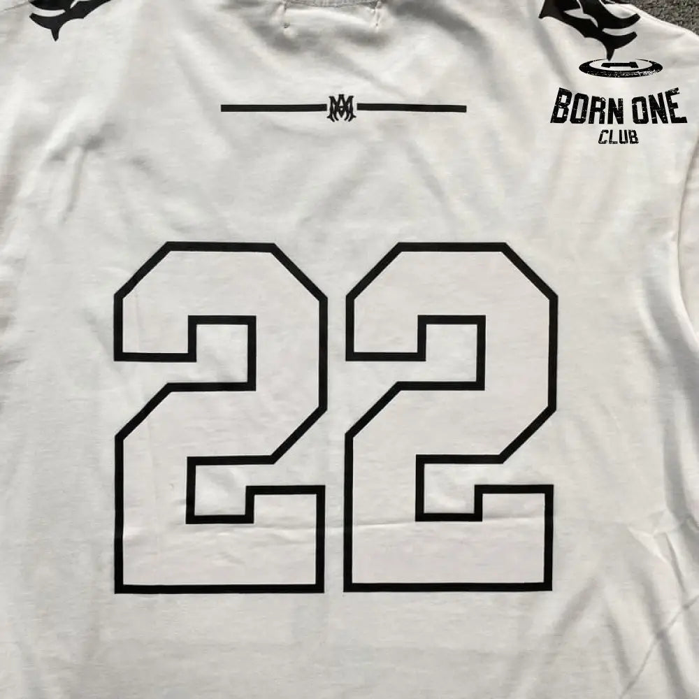 Camiseta Amiri 22 SKATER Branco
