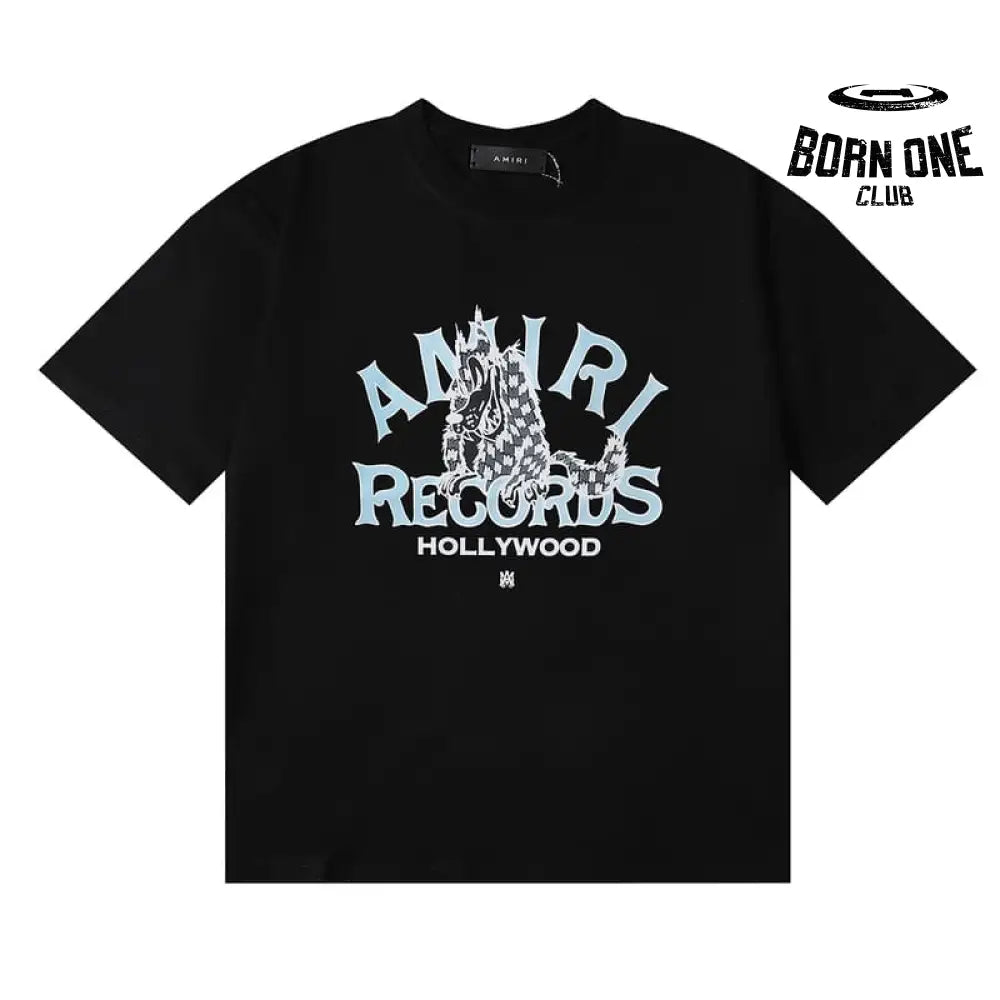 Camiseta Amiri Records Wolf