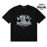 Camiseta Amiri Records Wolf