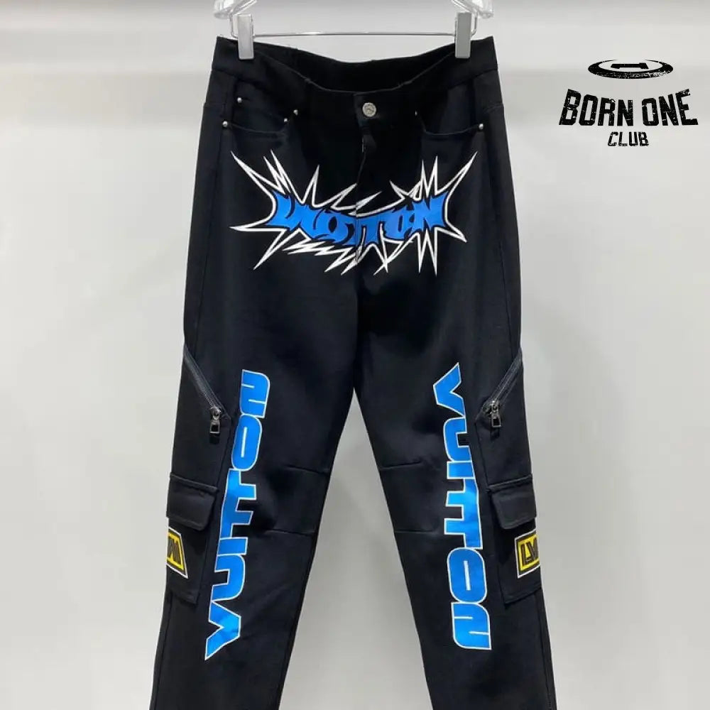 Calça Louis Vuitton Printed Denim