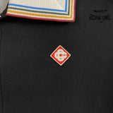 Jaqueta Casablanca Sport Logo Preta