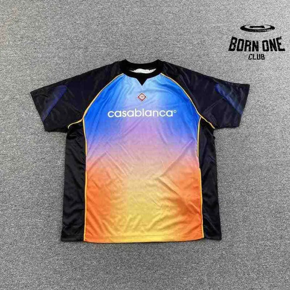 Conjunto Casablanca Printed Football Gradient