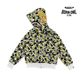 Bape Shark Moletom Zíper