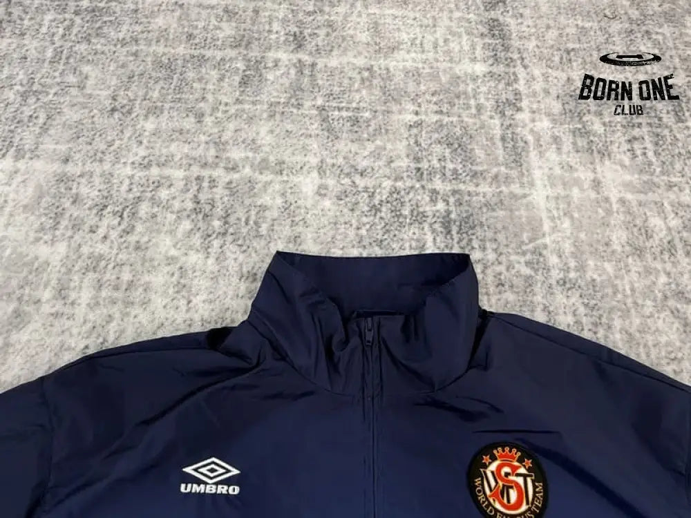 Conjunto Supreme x Umbro Gradient Track Navy