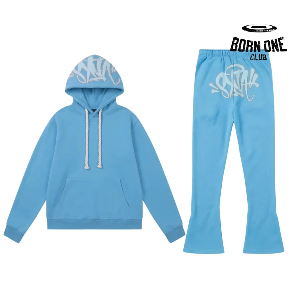 Conjunto Synaworld Logo Blue