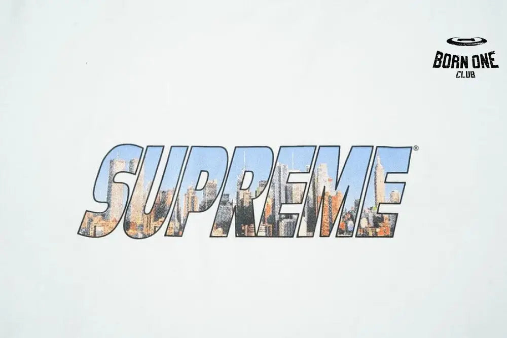 Camiseta Supreme Gotham White