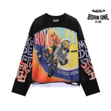 Rough Play Camiseta Manga Longa