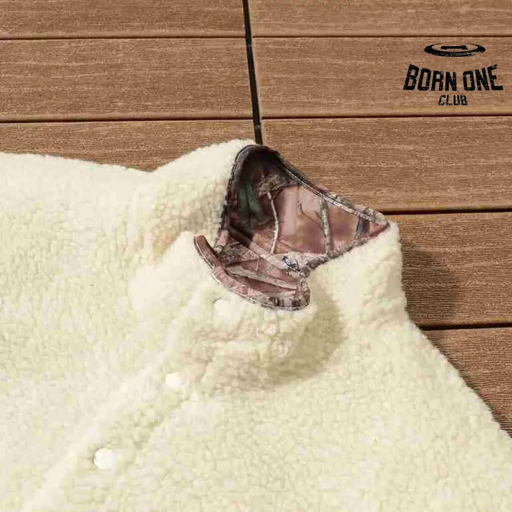 Jaqueta Supreme Polartec Shearling Pullover Dupla Face