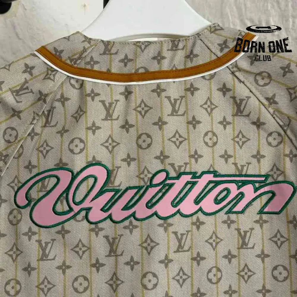Camisa Louis Vuitton Baseball Wear Beige