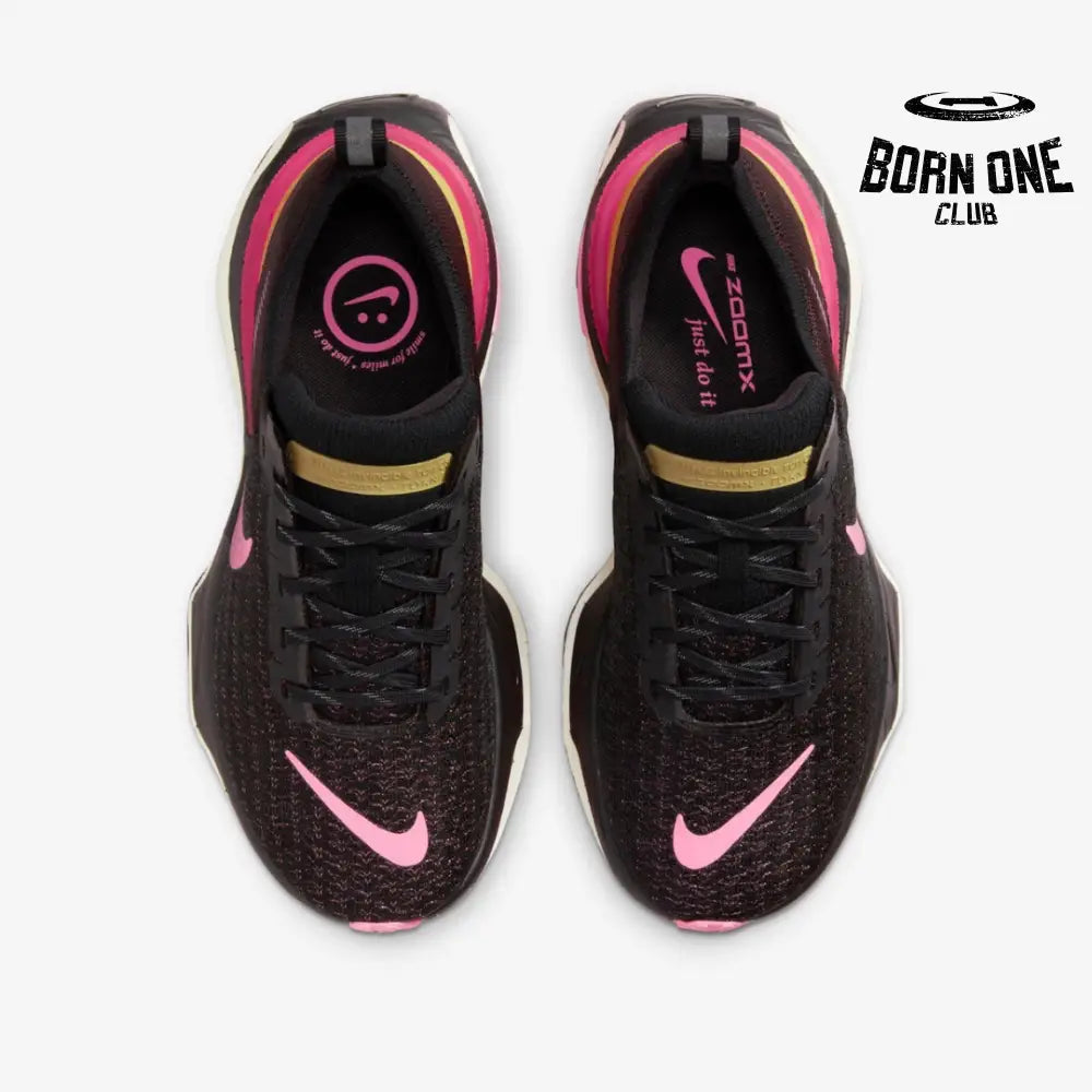 Nike Invincible Run 3 - Preto/Rosa