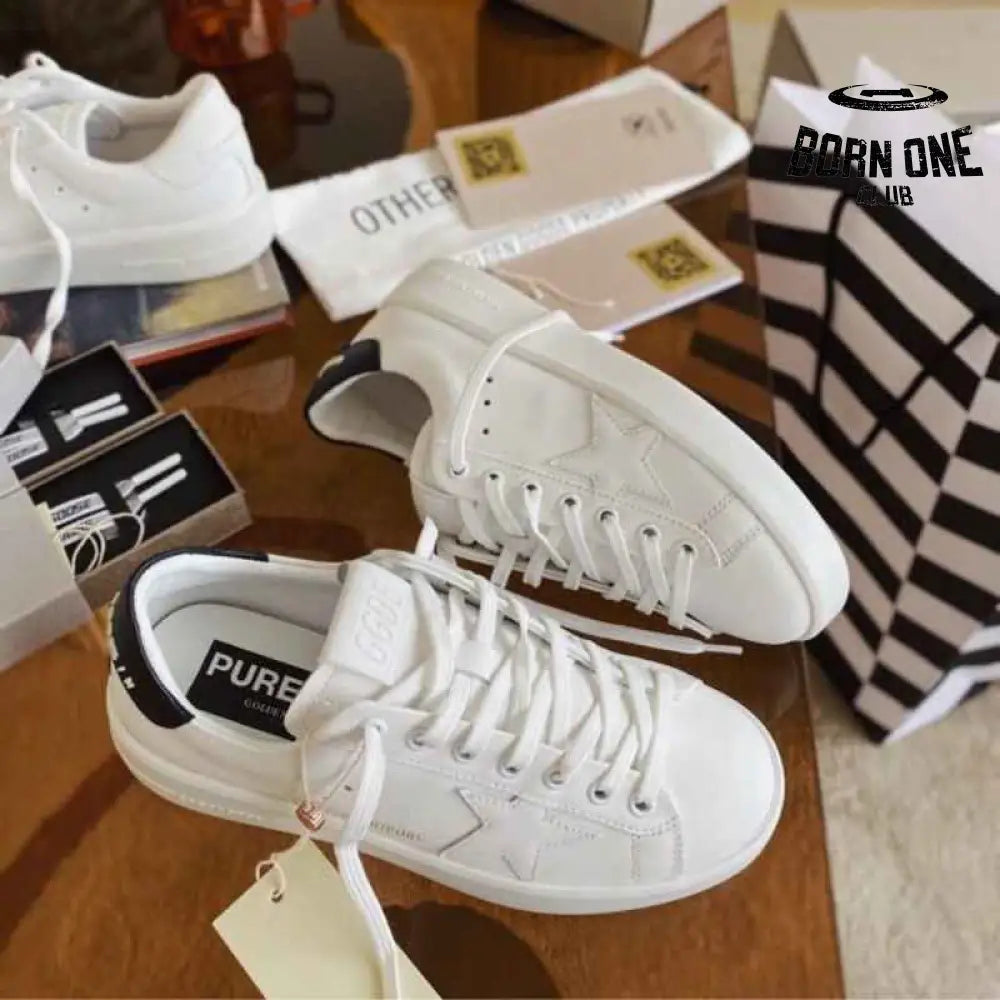 Golden Goose Purestar White Black