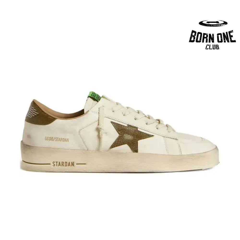 Golden Goose Stardan Canvas White khaki