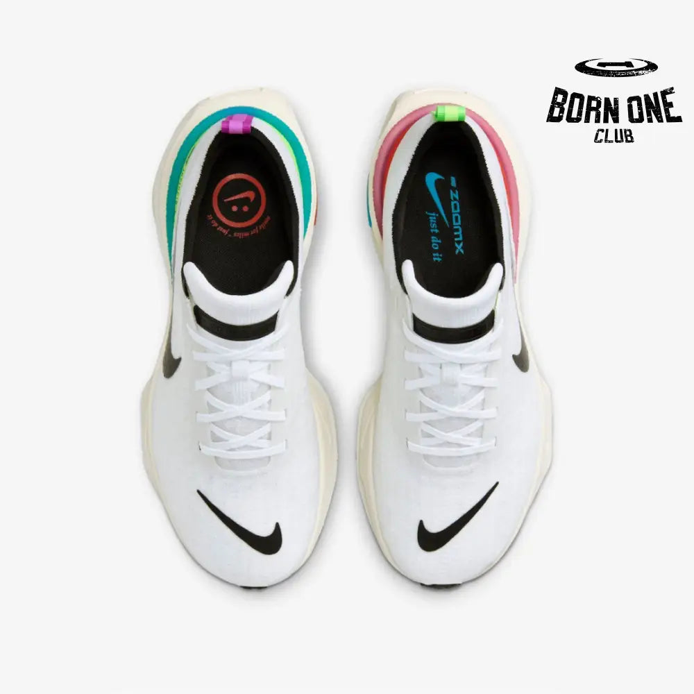 Nike Invincible Run 3 - Branco/Lime Blast/Blue Lightning/Preto