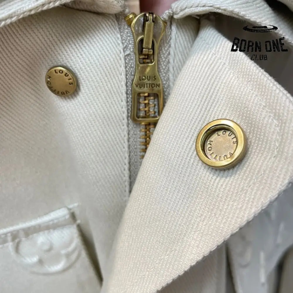 Jaqueta Louis Vuitton Monogram Workwear Denim
