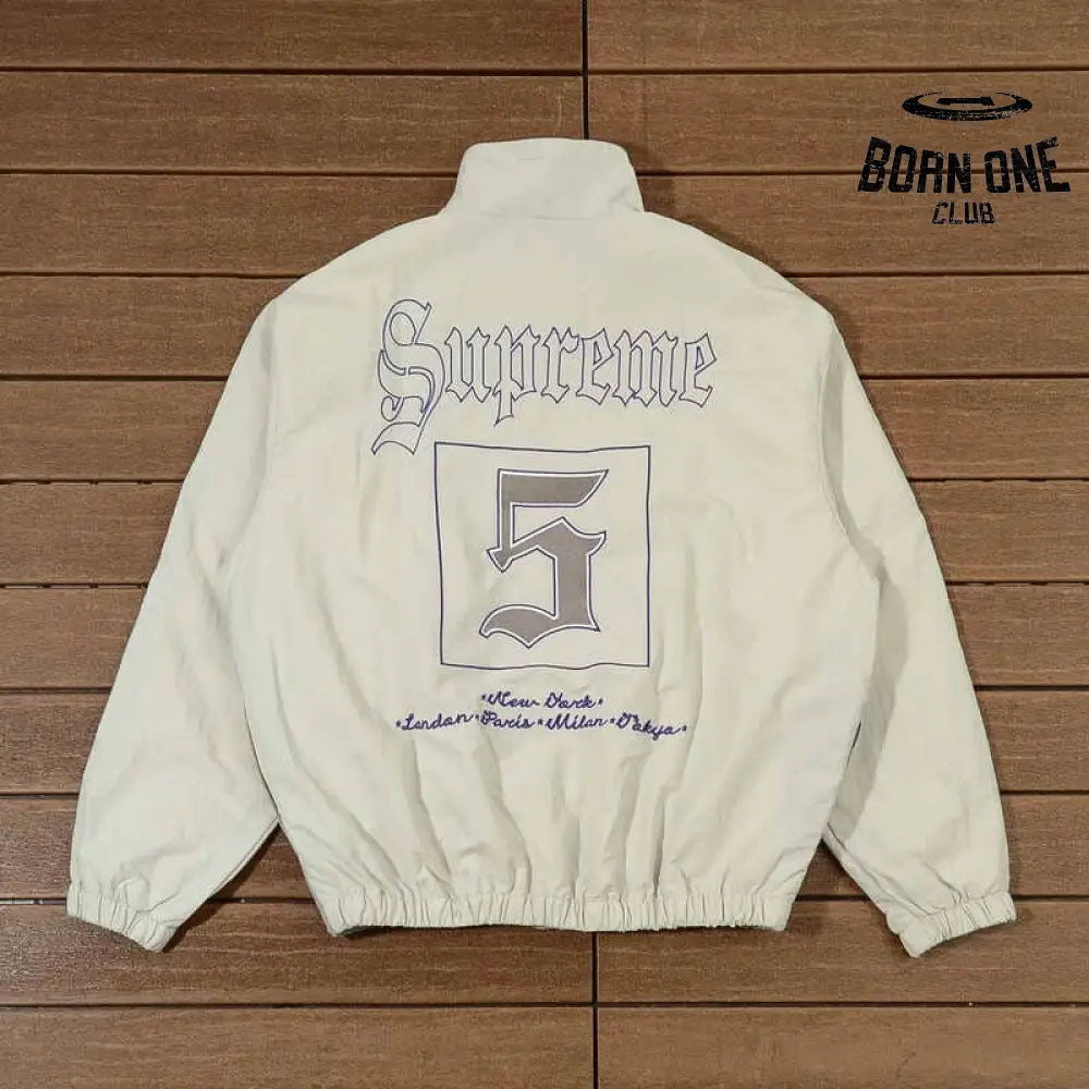 Conjunto Supreme OLD English Track White