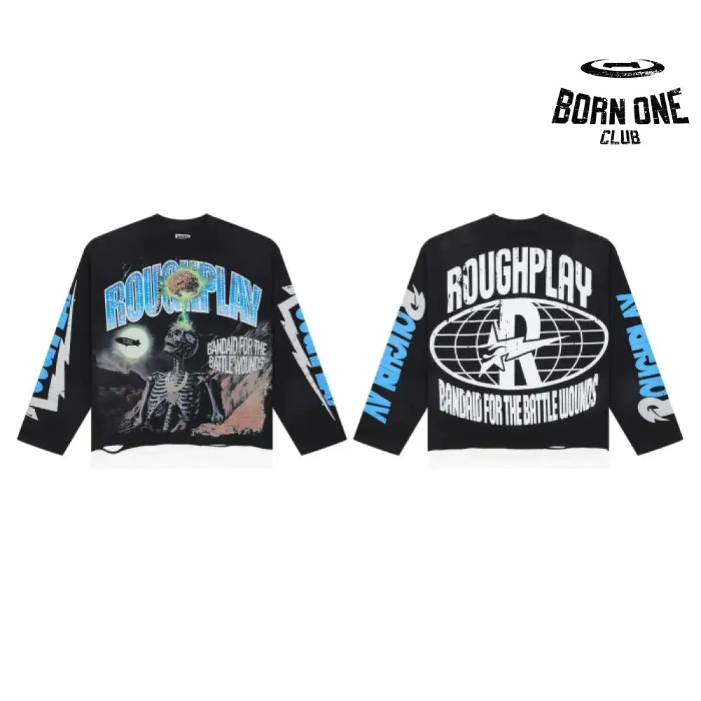 Rough Play Camiseta Manga Longa