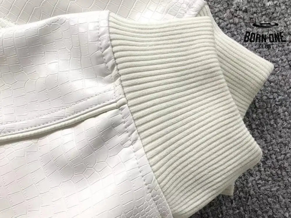 Jaqueta Supreme x Nike Varsity Branca