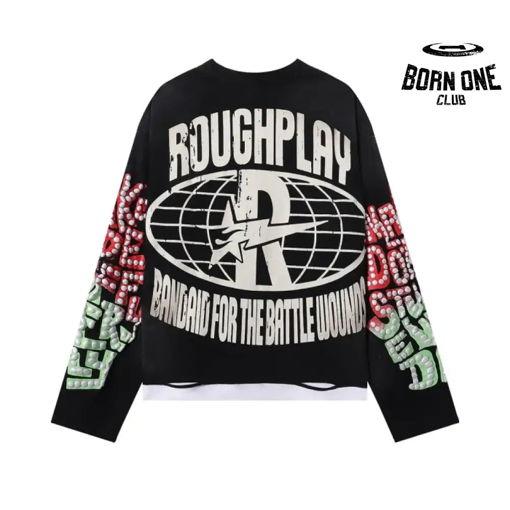 Rough Play Camiseta Manga Longa