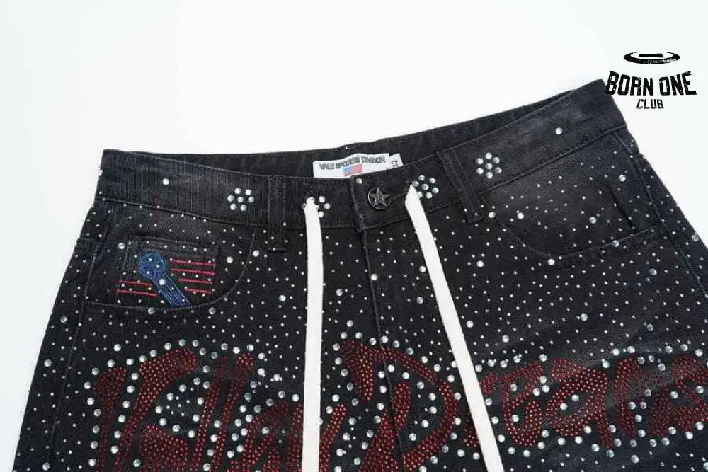 Shorts Vale Forever Iced Out Black
