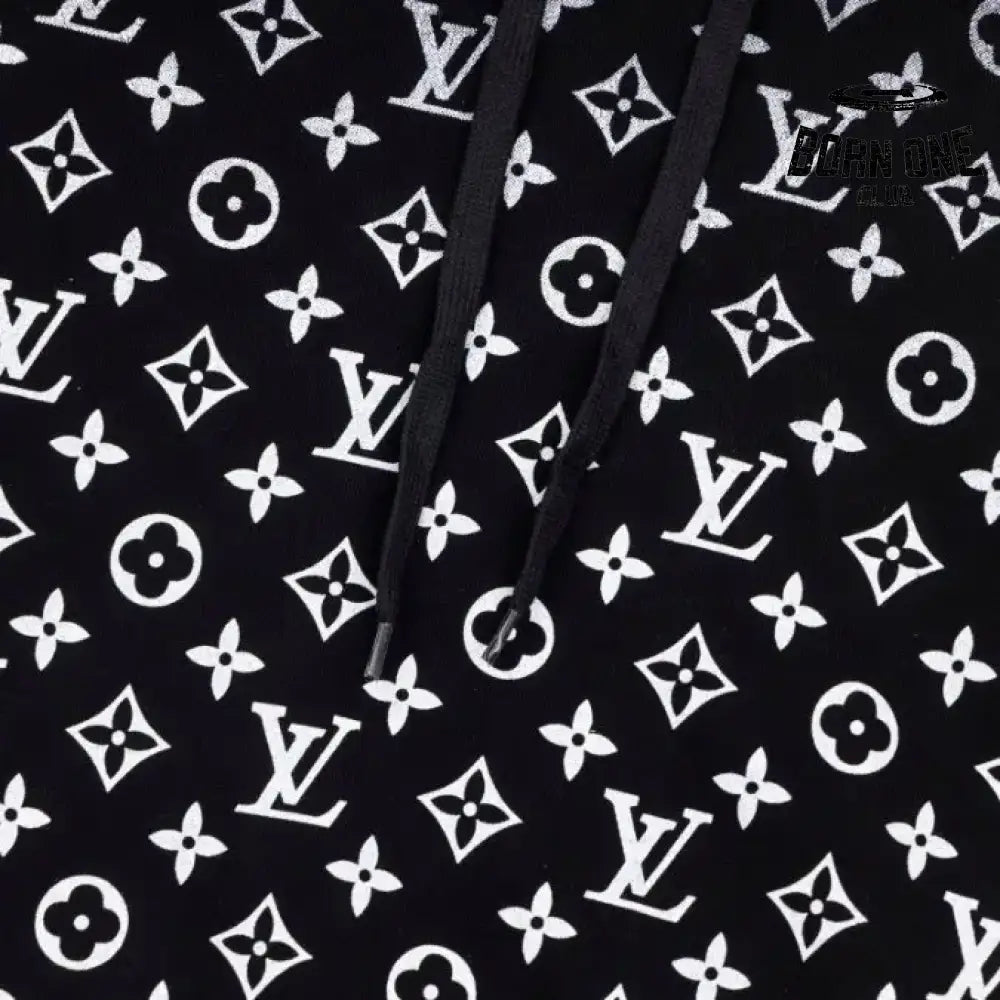 Moletom Louis Vuitton LV Black Monogram Gradient