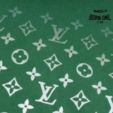 Moletom Louis Vuitton LV Green Monogram Gradient