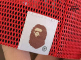 Boné BAPE x Stussy Trucker Red