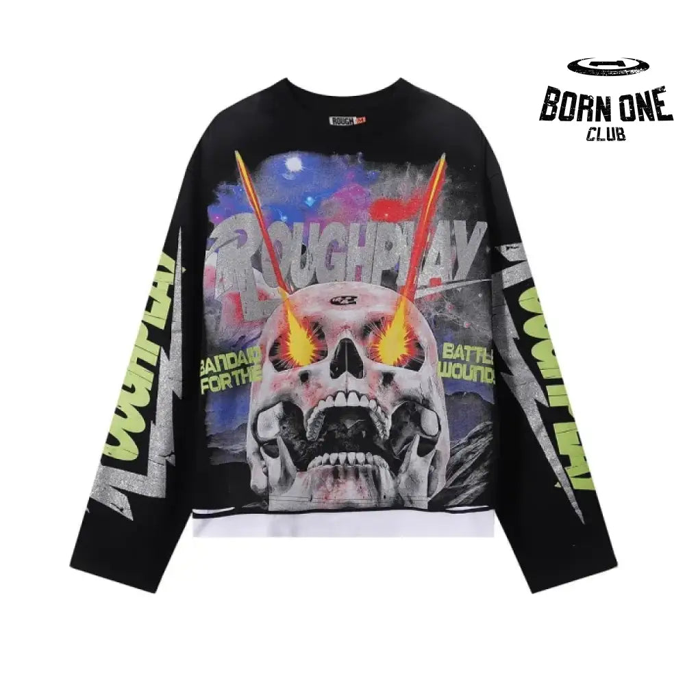 Rough Play Camiseta Manga Longa