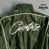 Conjunto Corteiz Veludo Verde