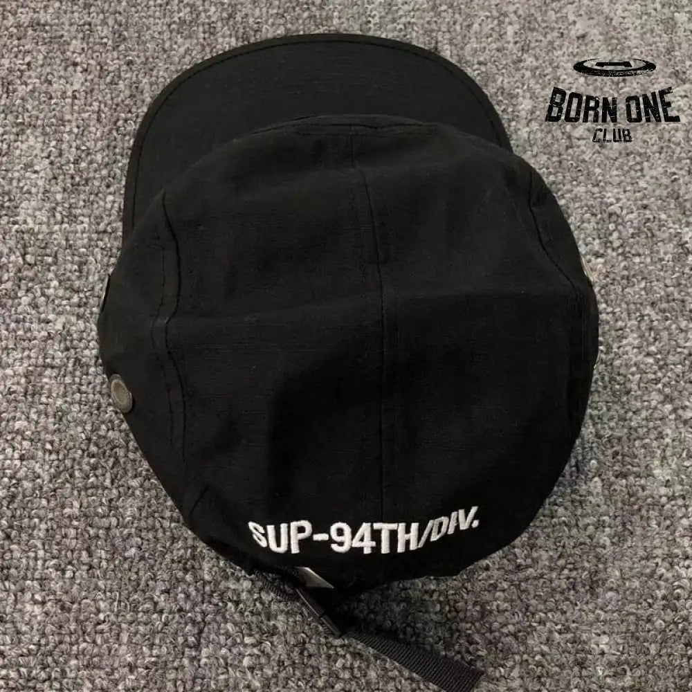 Boné Supreme Military Camp Black Sup-94th/div