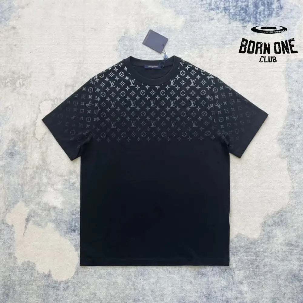 Camiseta Louis Vuitton Gradient Cotton Black