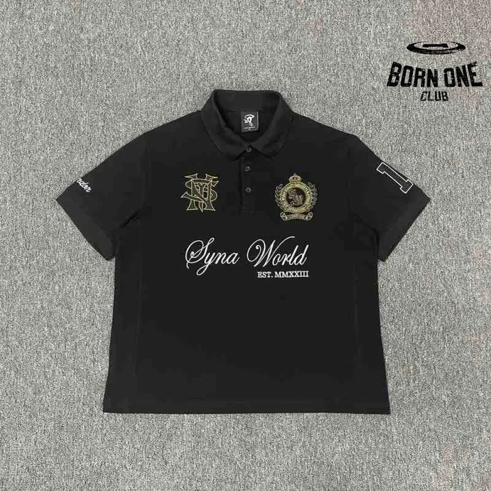 Camiseta Syna World London Polo Preta