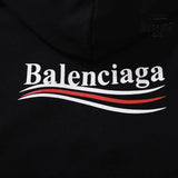 Moletom Balenciaga Political Campaign Fit Black