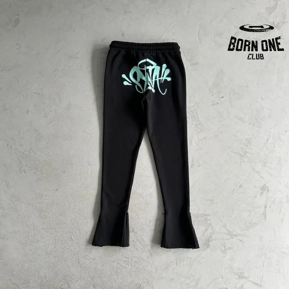 Conjunto Synaworld Logo Preto/Azul