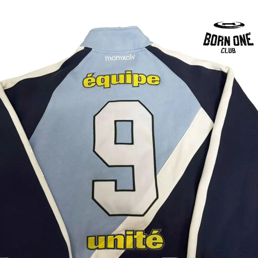 Jaqueta Supreme Equipe Half Zip Azul