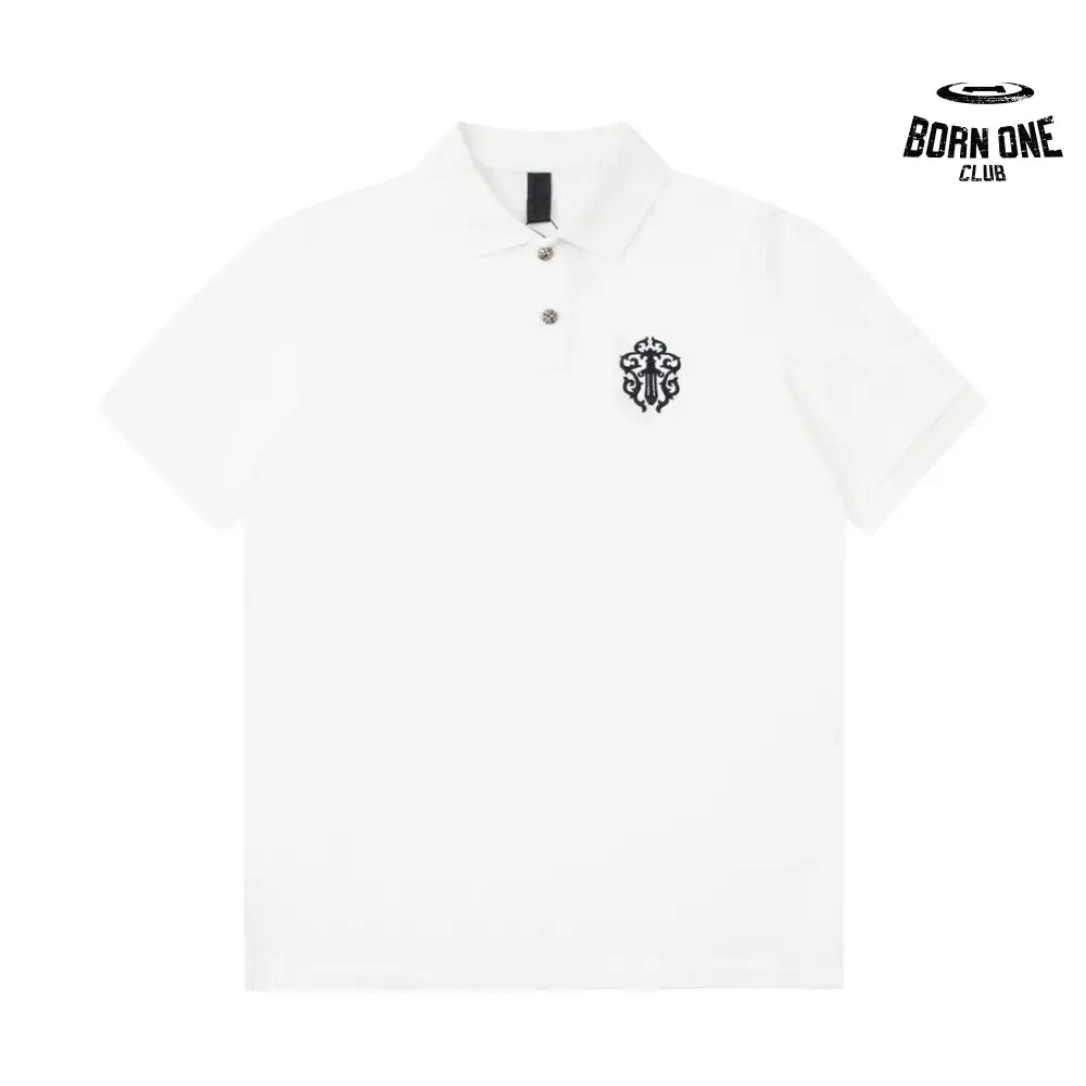 Camiseta Polo Chrome Hearts