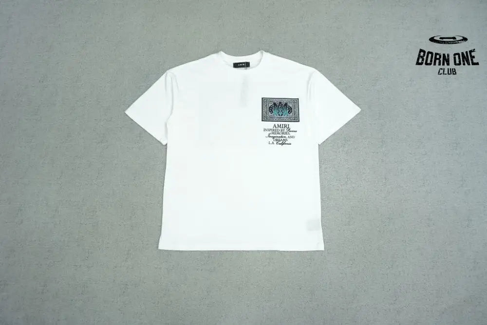 Camiseta Amiri Ma Bandana White