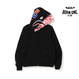 Bape Shark Moletom Zíper