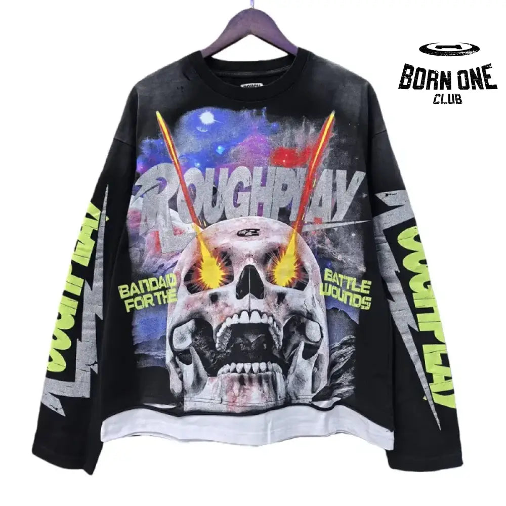 Rough Play Camiseta Manga Longa
