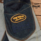 Jaqueta Supreme x Vanson Leathers Cordura Denim