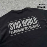Camiseta Syna World Disclaimer Preta