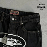 Calça Jeans Corteiz Preto