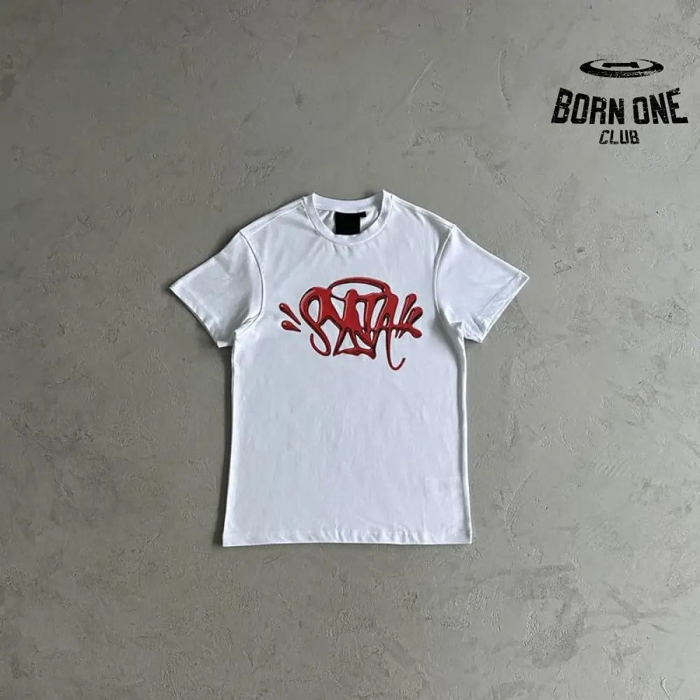 Camiseta Synaworld 'Syna Logo' White/Red