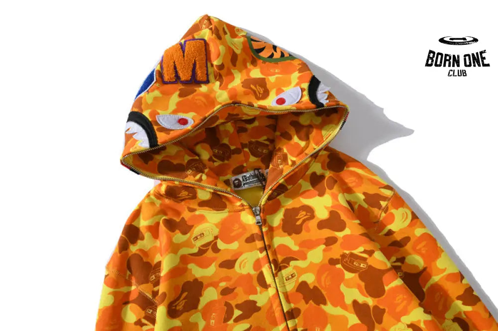 Bape Shark Moletom Zíper
