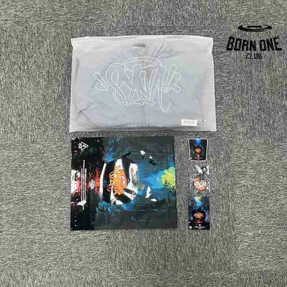 Jaqueta Synaworld Storm 'In My Bag' Cinza