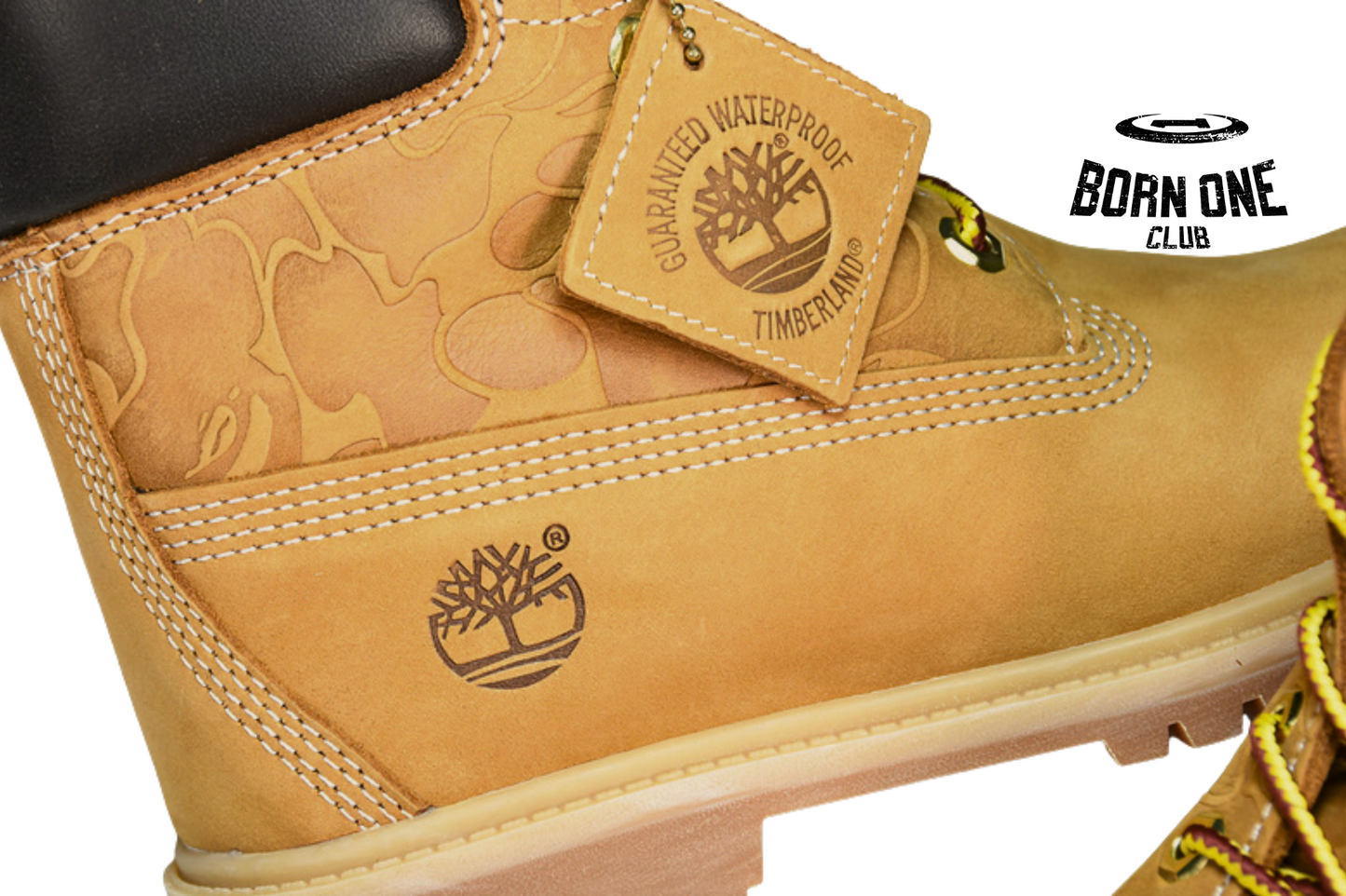 Bota Timberland Yellow Boot Bape Collab